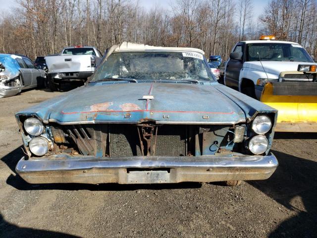 5E65X250583 - 1965 FORD GALAXIE500 BLUE photo 5