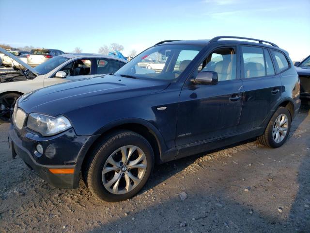 WBXPC93419WJ25739 - 2009 BMW X3 BLUE photo 1