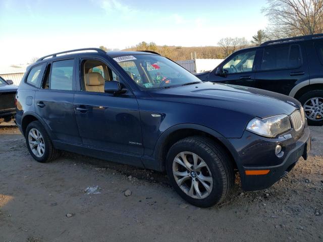 WBXPC93419WJ25739 - 2009 BMW X3 BLUE photo 4