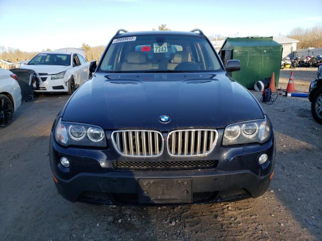 WBXPC93419WJ25739 - 2009 BMW X3 BLUE photo 5