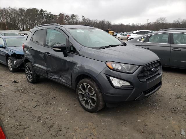 MAJ6S3JLXLC327402 - 2020 FORD ECOSPORT S GRAY photo 4