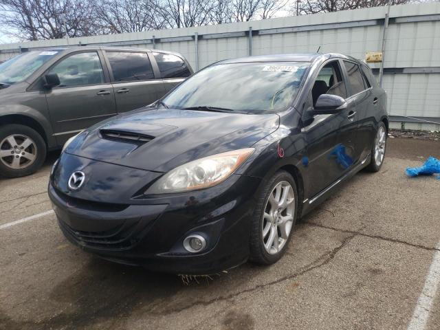 JM1BL1K38B1454961 - 2011 MAZDA SPEED 3 BLACK photo 2