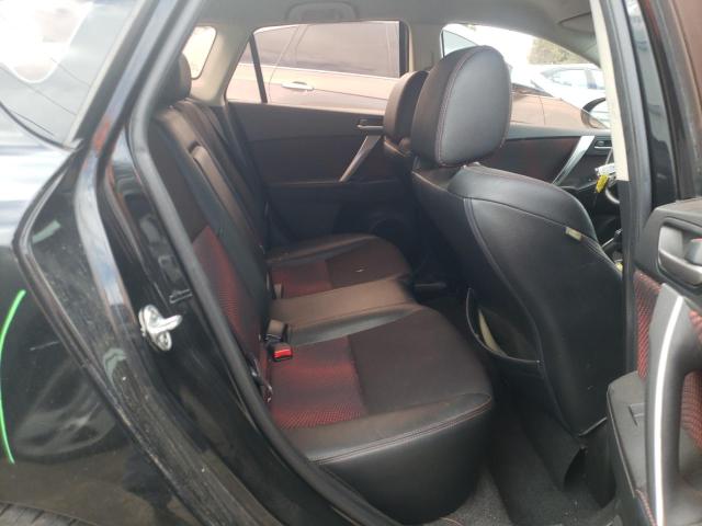 JM1BL1K38B1454961 - 2011 MAZDA SPEED 3 BLACK photo 6