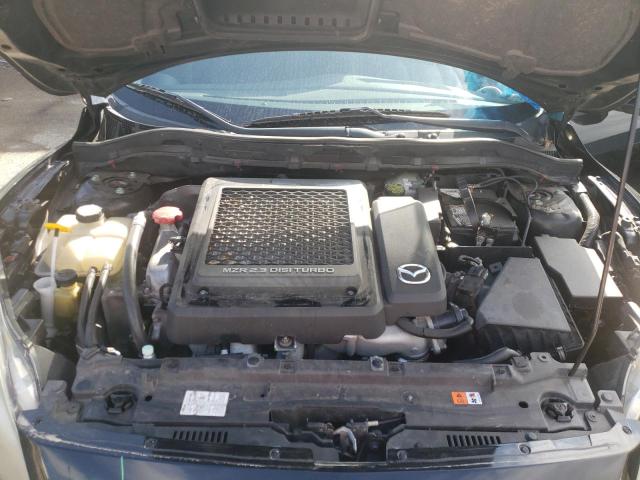 JM1BL1K38B1454961 - 2011 MAZDA SPEED 3 BLACK photo 7