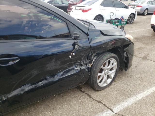 JM1BL1K38B1454961 - 2011 MAZDA SPEED 3 BLACK photo 9