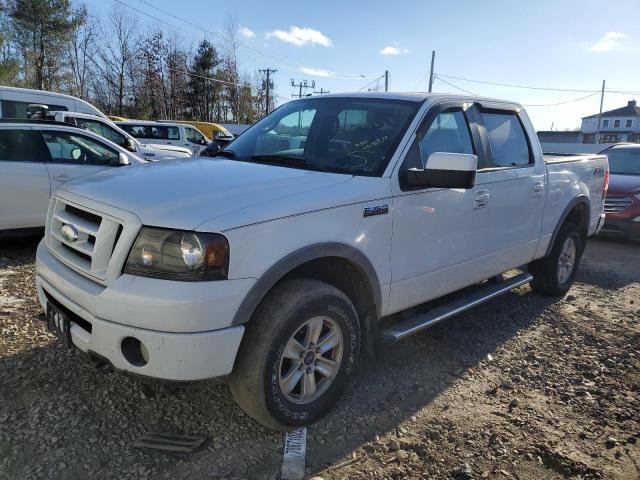 1FTPW14568FA53271 - 2008 FORD F150 SUPER WHITE photo 1