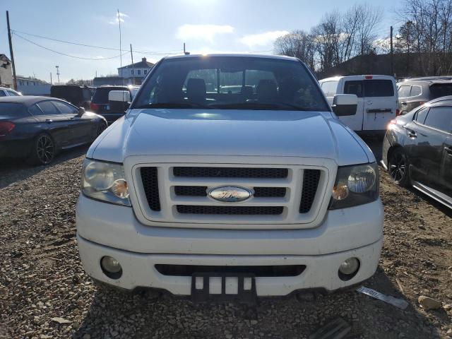 1FTPW14568FA53271 - 2008 FORD F150 SUPER WHITE photo 5