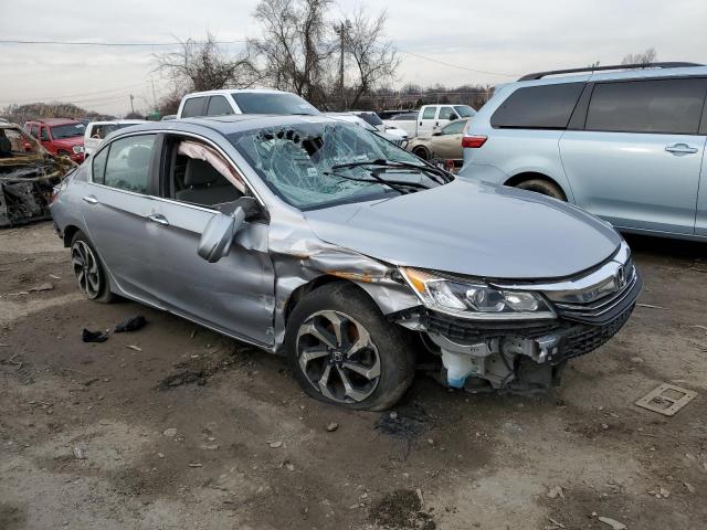 1HGCR2F82HA295895 - 2017 HONDA ACCORD EXL SILVER photo 4