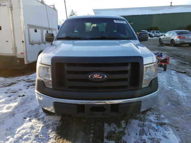 1FTFX1EF9CFB44141 - 2012 FORD F150 SUPER SILVER photo 5