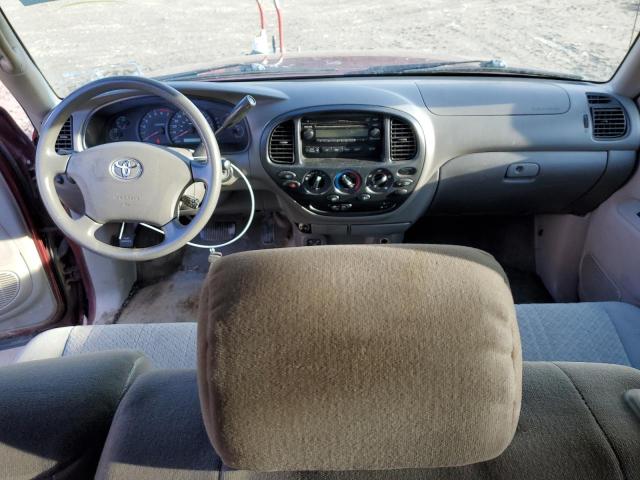 5TBBT44125S463362 - 2005 TOYOTA TUNDRA ACC MAROON photo 8