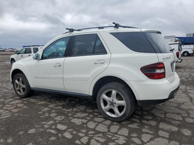 4JGBB22E98A393344 - 2008 MERCEDES-BENZ ML 320 CDI WHITE photo 2