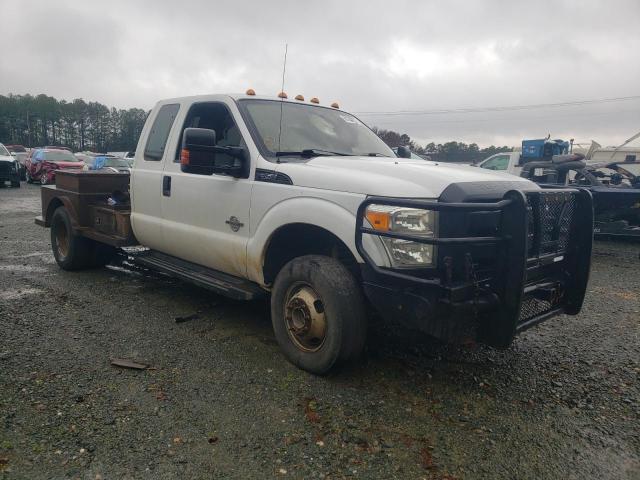 1FD8X3HT4FEB36380 - 2015 FORD F350 SUPER WHITE photo 4