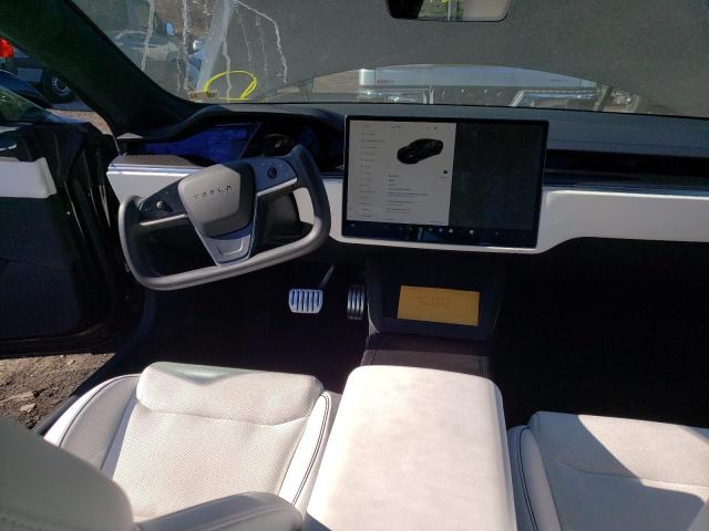 5YJSA1E67MF450776 - 2021 TESLA MODEL S Սև լուսանկար 8