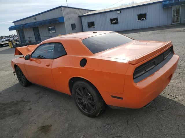 2C3CDYBTXEH176956 - 2014 DODGE CHALLENGER ORANGE photo 2