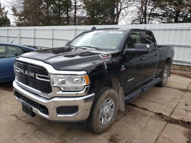 3C6UR5DL6KG529953 - 2019 RAM 2500 BIG H BLACK photo 2