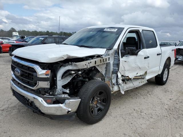 1FTFW1E51NFB11051 - 2022 FORD F150 SUPER WHITE photo 1