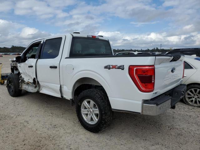 1FTFW1E51NFB11051 - 2022 FORD F150 SUPER WHITE photo 2