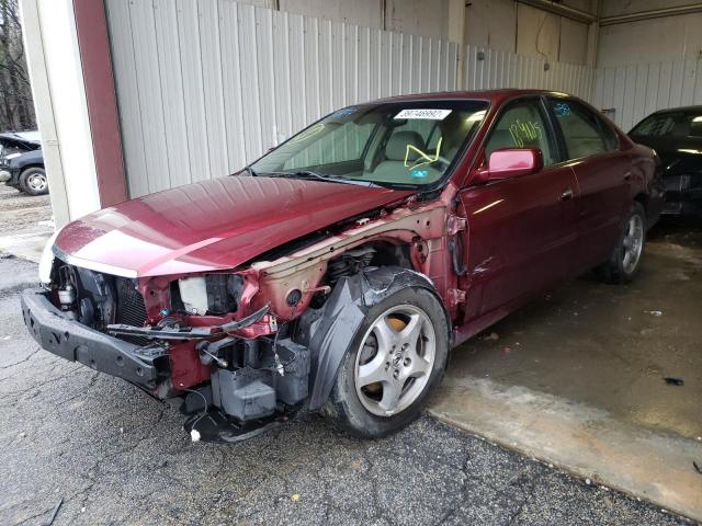 19UUA56683A087377 - 2003 ACURA 3.2TL BURGUNDY photo 2