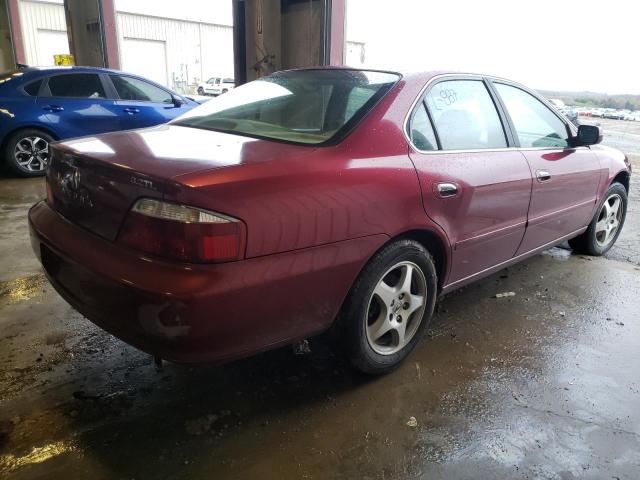 19UUA56683A087377 - 2003 ACURA 3.2TL BURGUNDY photo 4