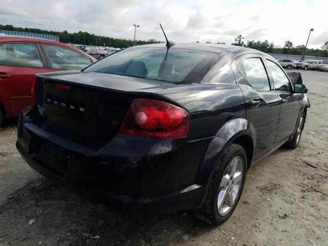 1B3BD2FG4BN552170 - 2011 DODGE AVENGER LU BLACK photo 4