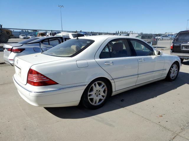 WDBNF67J66A475188 - 2006 MERCEDES-BENZ S 350 WHITE photo 3