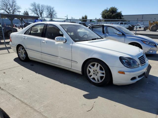 WDBNF67J66A475188 - 2006 MERCEDES-BENZ S 350 WHITE photo 4