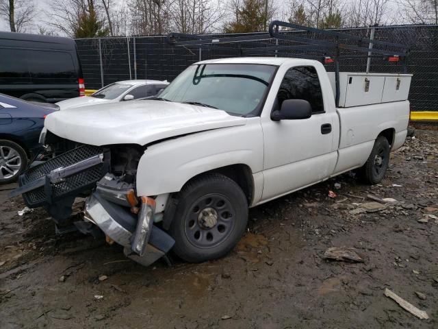 3GCEC14X76G159144 - 2006 CHEVROLET SILVERADO WHITE photo 1