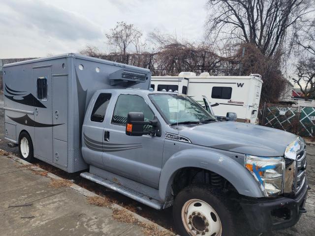 1FD0X4GT5DEB80275 - 2013 FORD F450 GRAY photo 5