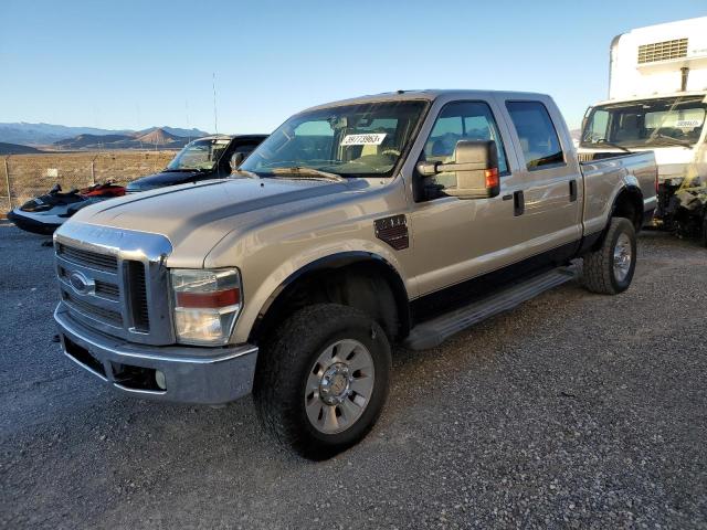 1FTWW31RX8EA00741 - 2008 FORD F350 SRW S TAN photo 1