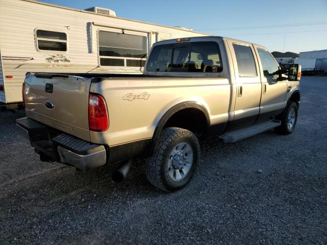 1FTWW31RX8EA00741 - 2008 FORD F350 SRW S TAN photo 3