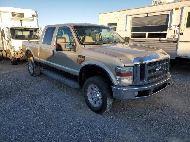 1FTWW31RX8EA00741 - 2008 FORD F350 SRW S TAN photo 4