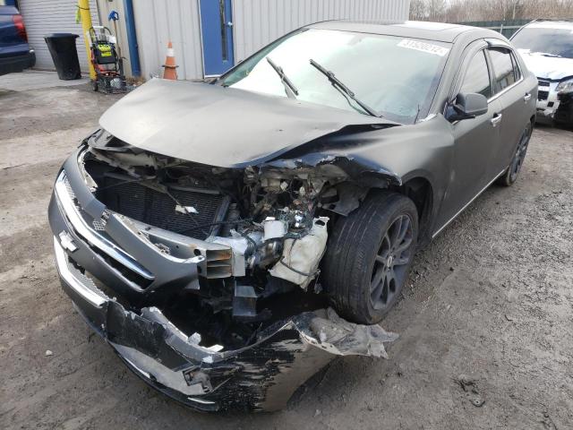 1G1ZE5E72BF116711 - 2011 CHEVROLET MALIBU LTZ შავი ფოტო 2