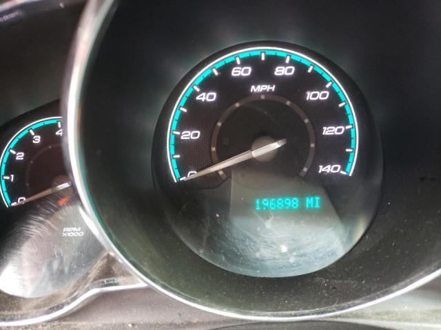 1G1ZE5E72BF116711 - 2011 CHEVROLET MALIBU LTZ შავი ფოტო 8