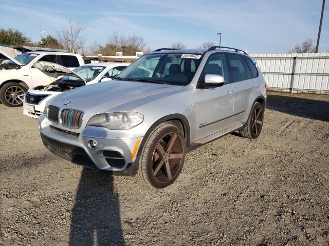 5UXZV4C52CL762528 - 2012 BMW X5 XDRIVE3 SILVER photo 1
