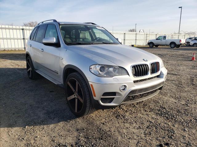 5UXZV4C52CL762528 - 2012 BMW X5 XDRIVE3 SILVER photo 4