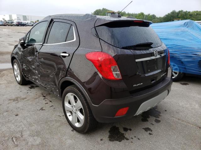 KL4CJCSB4GB543760 - 2016 BUICK ENCORE BLACK photo 3