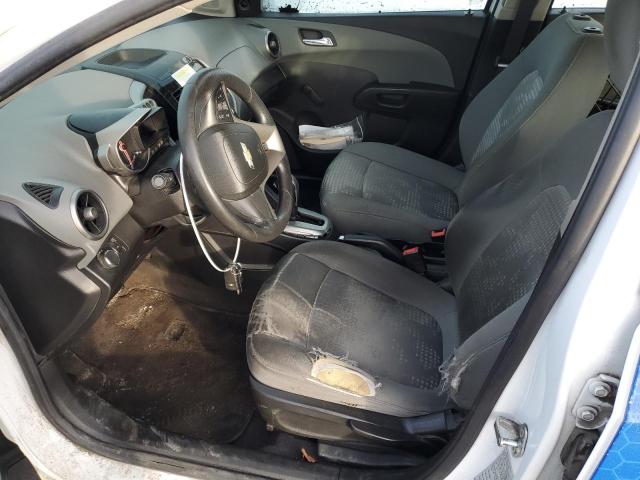 1G1JA6SH6E4207878 - 2014 CHEVROLET SONIC LS 白色 照片 7