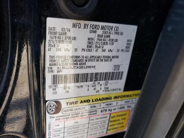 5LMJJ3JTXGEL09010 - 2016 LINCOLN NAVIGATOR 黑色 照片 13