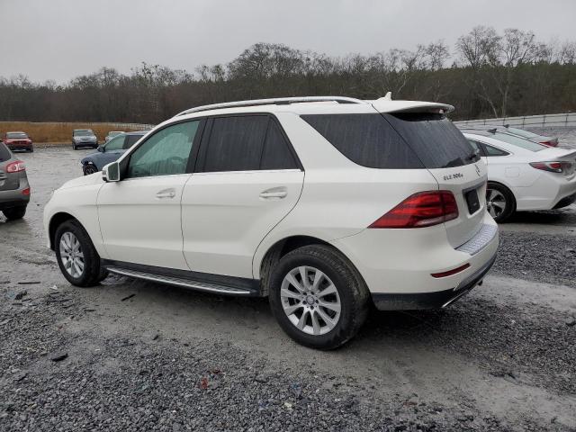 4JGDA0EB7GA799011 - 2016 MERCEDES-BENZ GLE 300D 4 WHITE photo 2