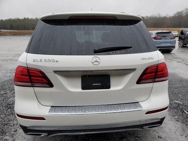 4JGDA0EB7GA799011 - 2016 MERCEDES-BENZ GLE 300D 4 WHITE photo 6