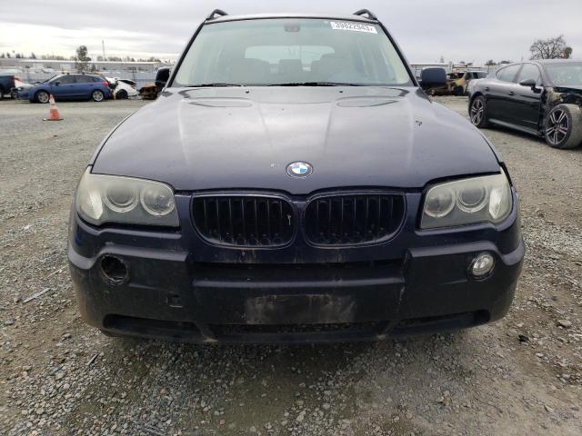 WBXPC934X8WJ11403 - 2008 BMW X3 BLUE photo 5