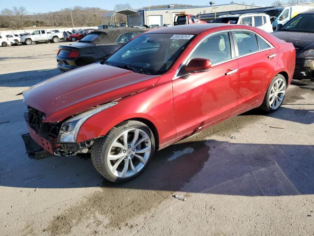 1G6AC5SX8E0140259 - 2014 CADILLAC ATS PERFOR RED photo 1