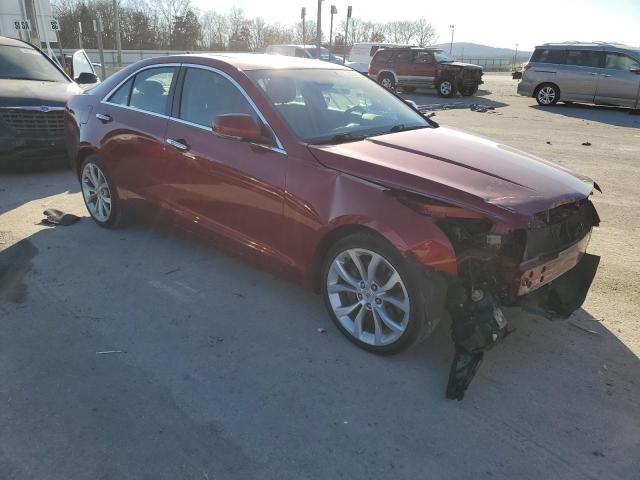 1G6AC5SX8E0140259 - 2014 CADILLAC ATS PERFOR RED photo 4