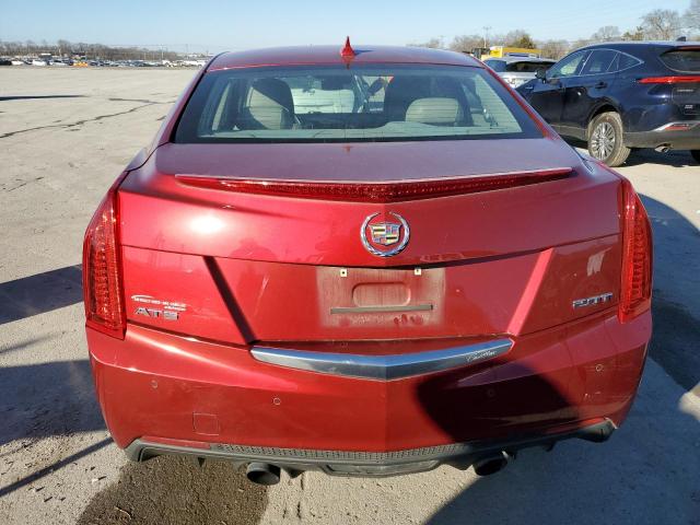 1G6AC5SX8E0140259 - 2014 CADILLAC ATS PERFOR RED photo 6