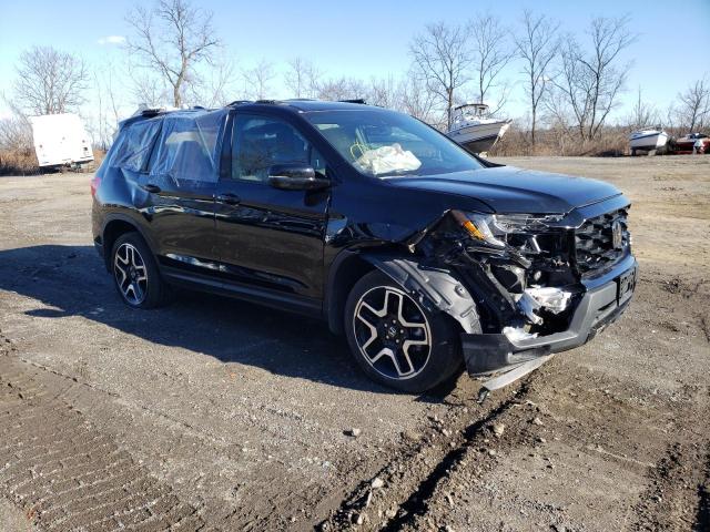 5FNYF8H09NB013360 - 2022 HONDA PASSPORT E 黑色 照片 4