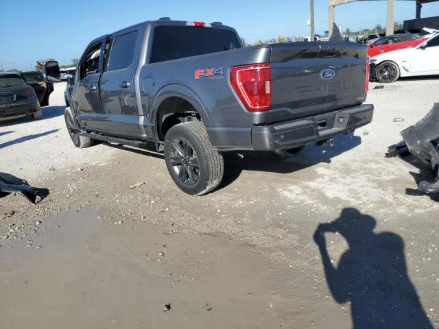 1FTFW1E87MFB24623 - 2021 FORD F150 SUPER GRAY photo 2