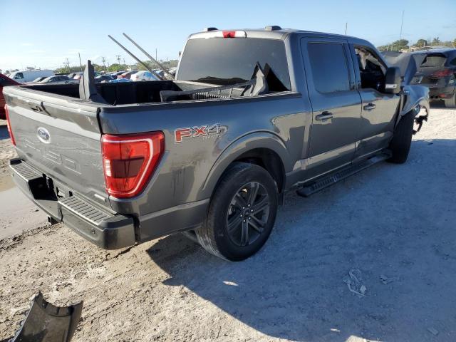 1FTFW1E87MFB24623 - 2021 FORD F150 SUPER GRAY photo 3