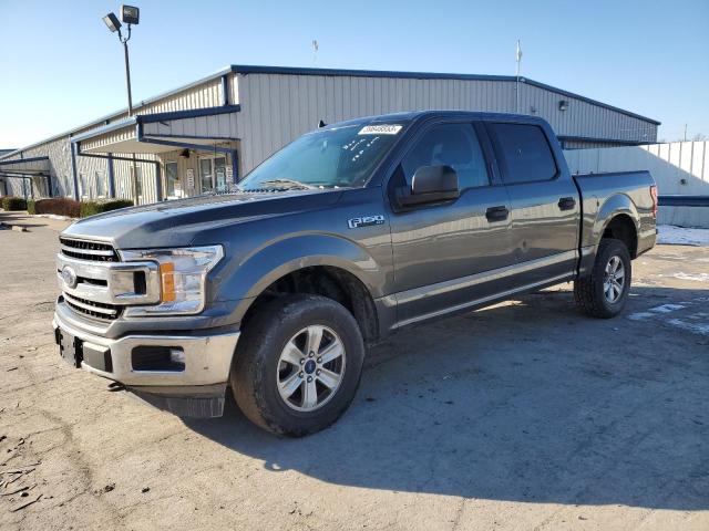 1FTEW1E50KFA20912 - 2019 FORD F150 SUPER GRAY photo 1