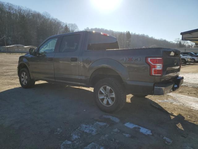 1FTEW1E50KFA20912 - 2019 FORD F150 SUPER GRAY photo 2