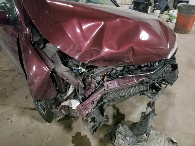 1HGCR2F36GA150037 - 2016 HONDA ACCORD LX BURGUNDY photo 9